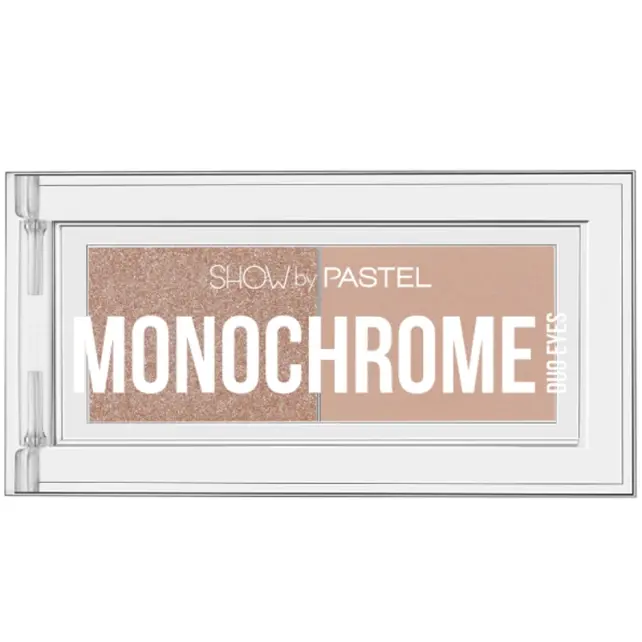 Pastel Show By Monochrome Eyeshadow Duo - Far Paleti No: 21 Natural Beauty 2'li - 1