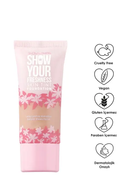 Pastel Show By Pastel Freshness Skin Tint - Fondöten No: 503 Honey - 3