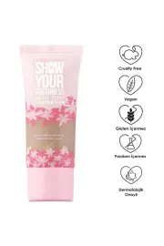 Pastel Show By Pastel Freshness Skin Tint - Fondöten No: 506 Radiant Sun - 3