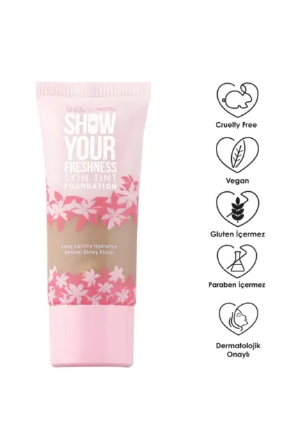 Pastel Show By Pastel Freshness Skin Tint - Fondöten No: 506 Radiant Sun - 3
