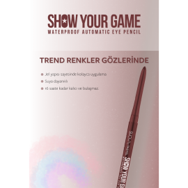 Pastel Show By Pastel Game Gel Eye Pencil - Jel Göz Kalemi No: 415 - 3