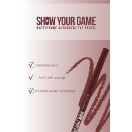 Pastel Show By Pastel Game Gel Eye Pencil - Jel Göz Kalemi No: 415 - 4