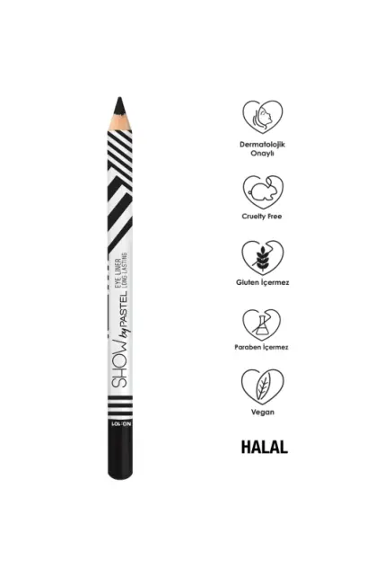 Pastel Show By Pastel Long Lasting - Göz Kalemi No: 101 - 3