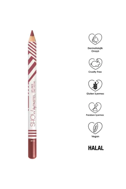 Pastel Show By Pastel Long Lasting Lip Liner - Dudak Kalemi No: 200 - 3