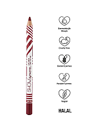 Pastel Show By Pastel Long Lasting Lip Liner - Dudak Kalemi No: 208 - 3