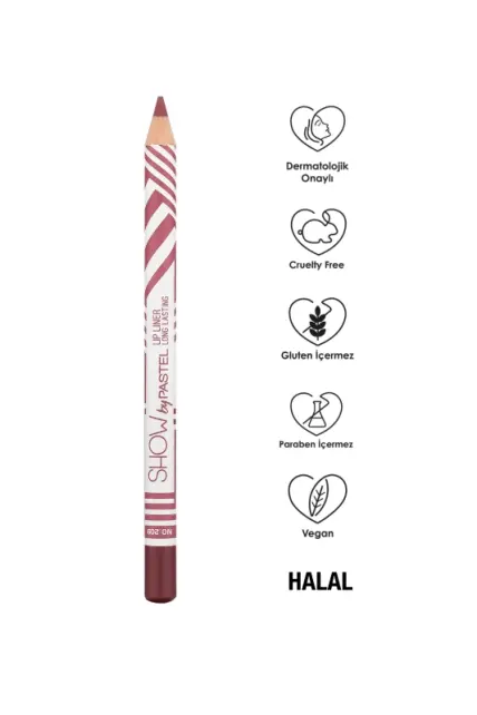 Pastel Show By Pastel Long Lasting Lip Liner - Dudak Kalemi No: 209 - 3
