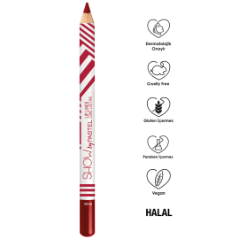 Pastel Show By Pastel Long Lasting Lip Liner - Dudak Kalemi No:202 - 3