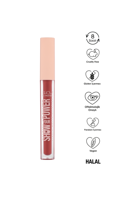 Pastel Show By Pastel Your Liquid Matte Lipstick - Mat Likit Ruj No: 604 - 2