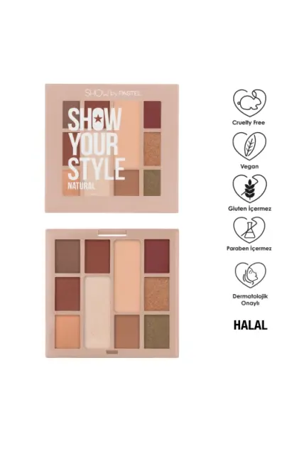 Pastel Show By - Show Your Style Far Paleti No: 464 Natural - 3