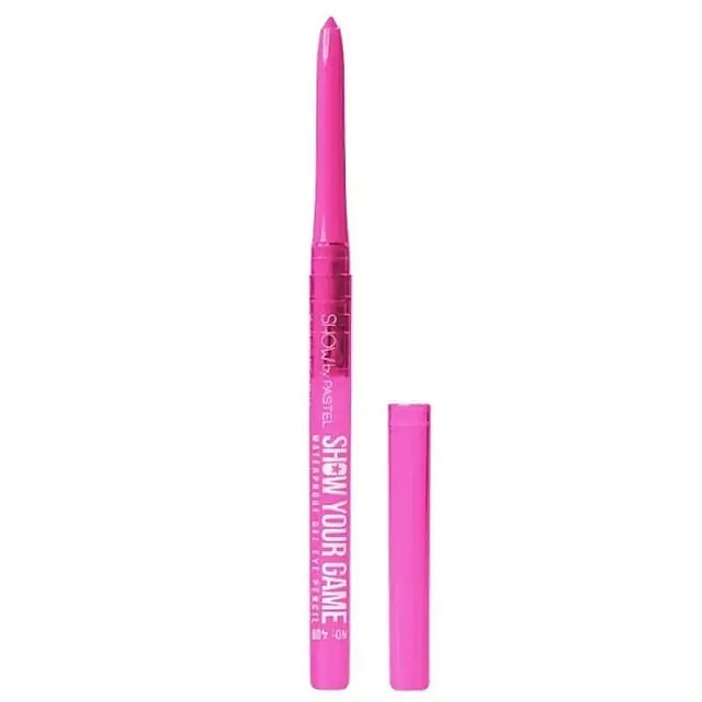 Pastel Show Your Game Eye Pencil - Asansörlü Göz Kalemi No: 408 Pembe - 1