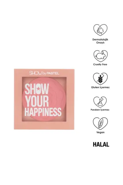 Pastel Show Your Happiness Blush - Allık No: 201 Cute - 3