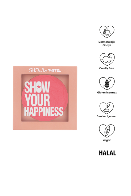 Pastel Show Your Happiness Blush - Allık No: 202 Colorful - 3