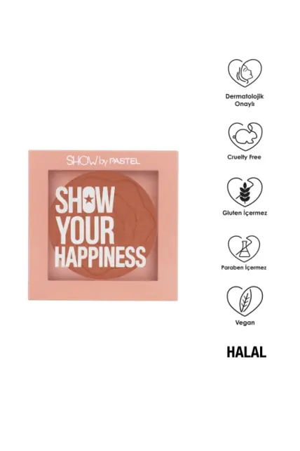Pastel Show Your Happiness Blush - Allık No: 204 Polite - 3