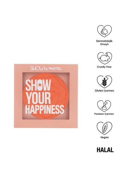 Pastel Show Your Happiness Blush - Allık No: 206 Brave - 3
