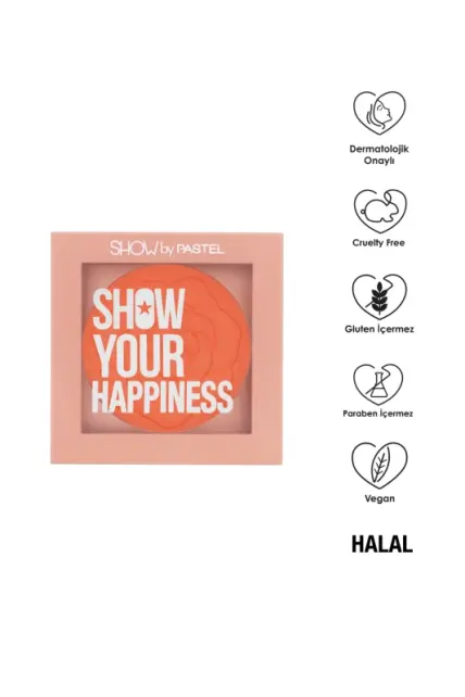 Pastel Show Your Happiness Blush - Allık No: 206 Brave - 3