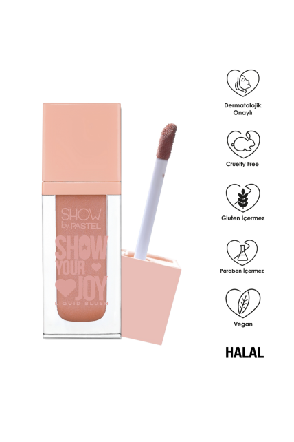 Pastel Show Your Joy Liquid Blush - Likit Allık No: 51 - 3