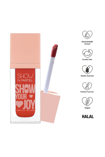 Pastel Show Your Joy Liquid Blush - Likit Allık No: 52 - 3