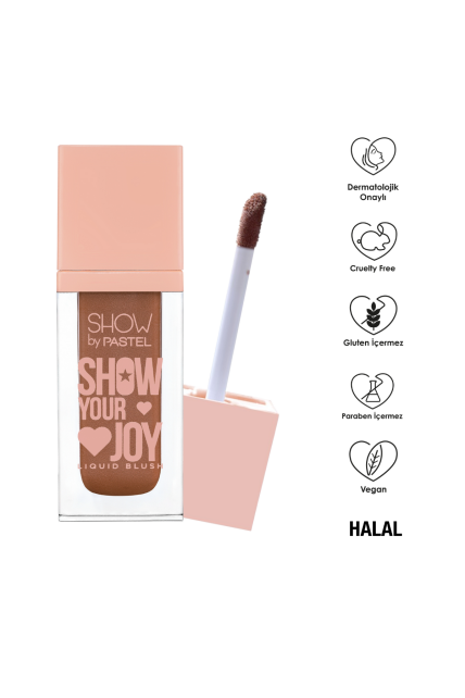 Pastel Show Your Joy Liquid Blush - Likit Allık No: 54 - 3