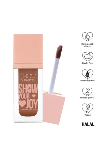 Pastel Show Your Joy Liquid Blush - Likit Allık No: 54 - 3