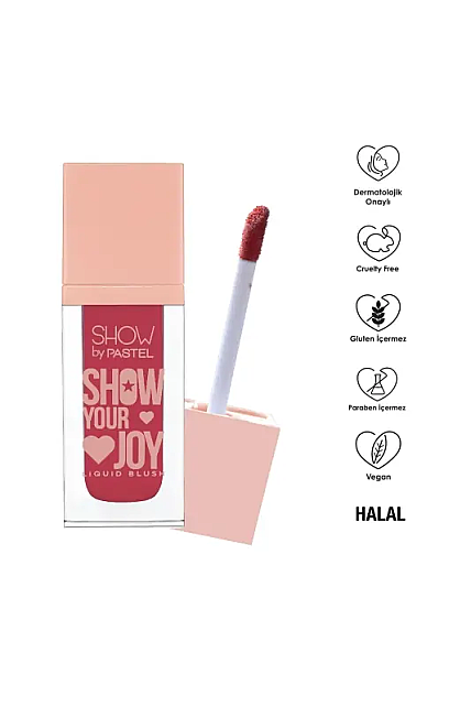 Pastel Show Your Joy Liquid Blush - Likit Allık No: 55 - 3