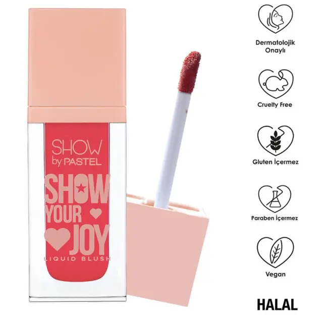 Pastel Show Your Joy Liquid Blush - Likit Allık No: 56 - 3