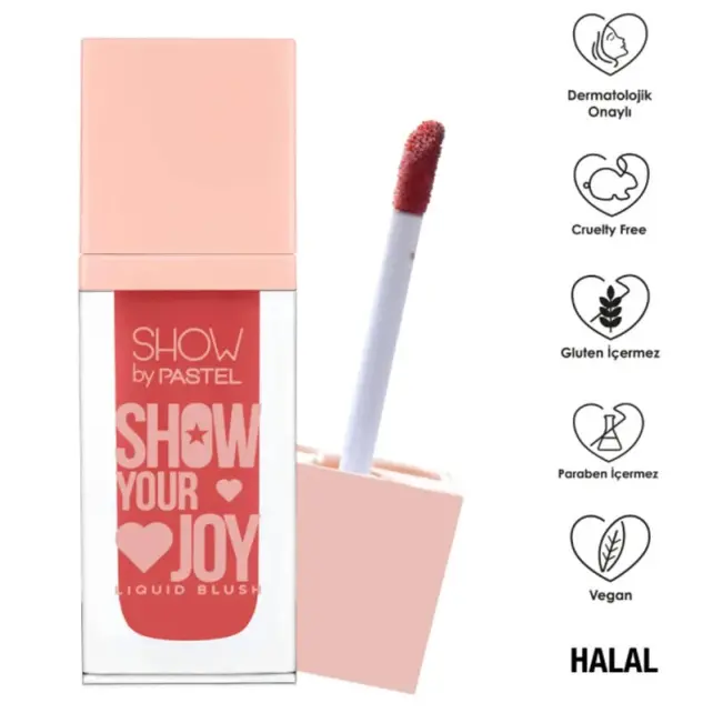 Pastel Show Your Joy Liquid Blush - Likit Allık No: 58 - 3