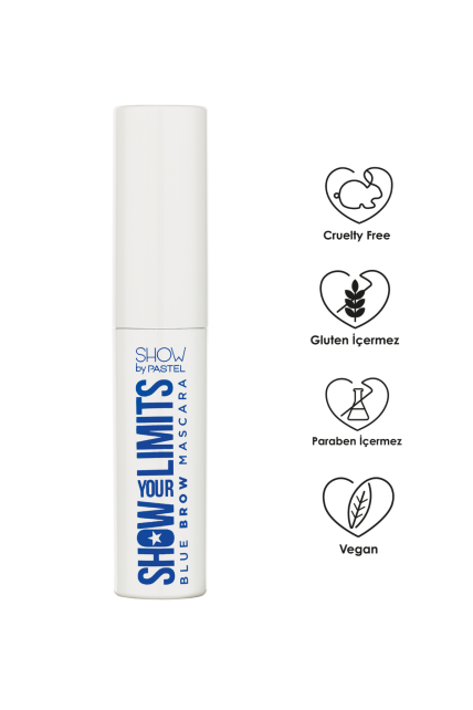 Pastel Show Your Limits Blue Brow - Kaş Maskarası No:12 Mavi - 4
