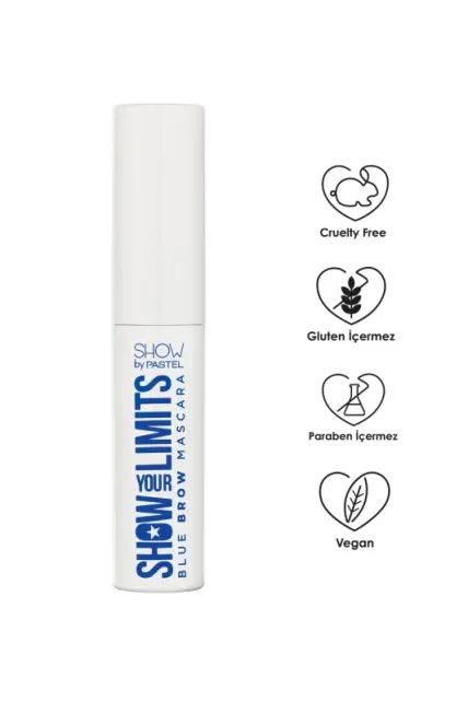 Pastel Show Your Limits Blue Brow - Kaş Maskarası No:12 Mavi - 4