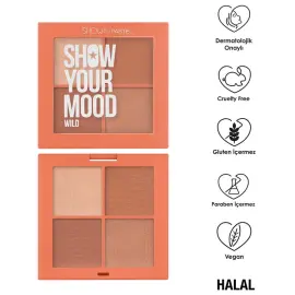 Pastel Show Your Mood Blush Set - Allık Paleti No: 441 Wild - 3