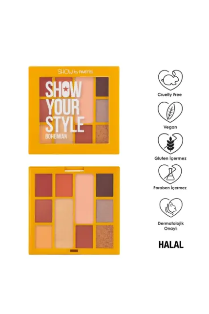 Pastel Show Your Style Eyeshadow - Far Paleti No: 461 Bohemian - 3