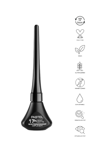 Pastel Waterproof Dipliner - Siyah - 4
