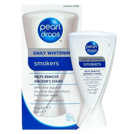 Pearl Drops Smokers Stain Removing Daily Whitening - Beyazlatıcı Diş Cila Macunu 50ml - Pearl Drops