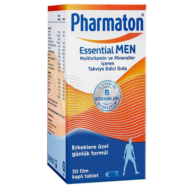 Pharmaton Essential Men Takviye Edici Gıda 30 Tablet - 1