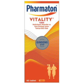 Pharmaton Vitality Takviye Edici Gıda 60 Tablet - Pharmaton