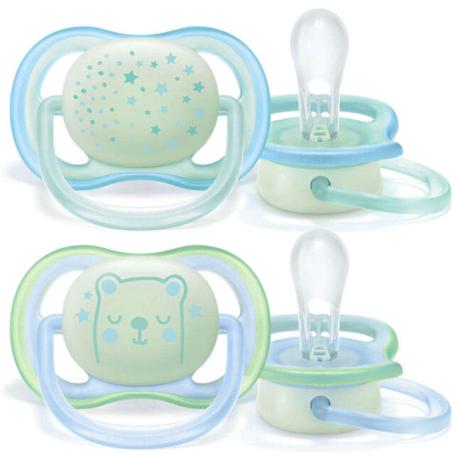 Philips Avent Ultra Air Nihgt - Gece Yalancı Emzik Mavi Erkek 0-6m Ay Philips Avent Ultra Air Nihgt - Gece Yalancı Emzik Mavi Erkek 0-6m Ay