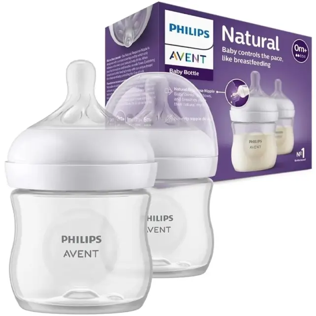 Philips Avent Natural PP Biberon Seti 0+ Ay 125ml 2'li - 1