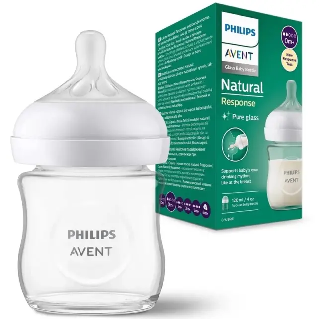 Philips Avent Natural Response - Cam Biberon 0+ Ay 120ml - 2