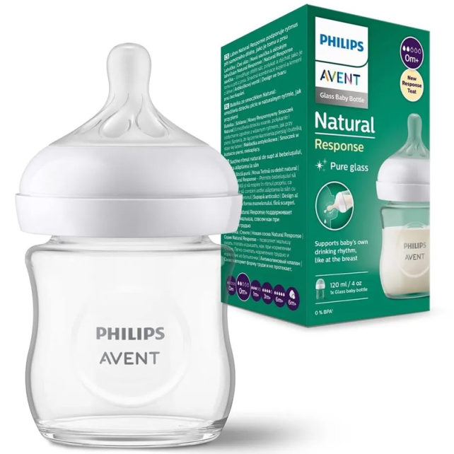 Philips Avent Natural Response - Cam Biberon 0+Ay 120ml - 2