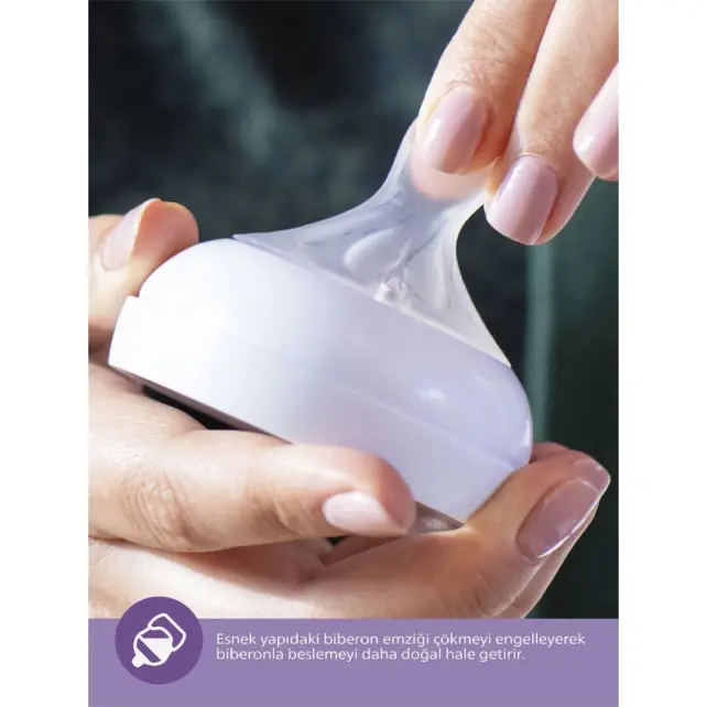 Philips Avent Natural Response PP Biberon 1+ Ay 260ml - 4