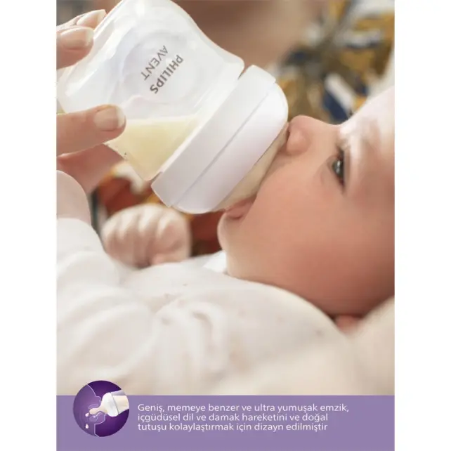 Philips Avent Natural Response PP Biberon 1+ Ay 260ml - 5
