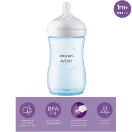 Philips Avent Natural Response PP Biberon 1+ Ay Mavi 260ml - 2