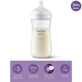 Philips Avent Natural Response Teat - Biberon 3+ Ay 330ml - 2