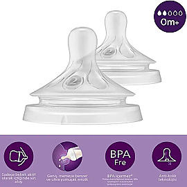 Philips Avent Natural Response Teat - Biberon Emziği No: 2 0+ Ay 2'li - 2