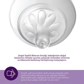 Philips Avent Natural Response Teat - Biberon Emziği No: 4 3+ Ay 2'li - 3