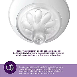 Philips Avent Natural Response Teat - Biberon Emziği No: 5 6+ Ay 2'li - 3