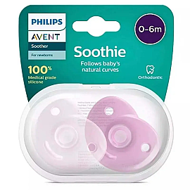 Philips Avent Soothie Emzik - Kız 0-6m+ - Philips Avent