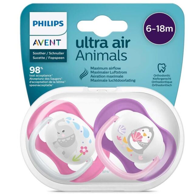 Philips Avent Ultra Air Emzik - Kız 6-18m+ - 1