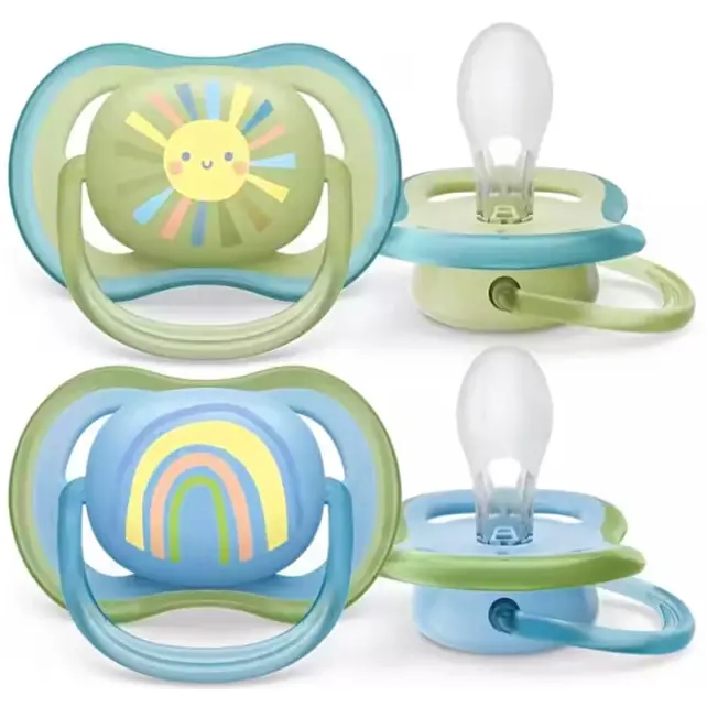 Philips Avent Ultra Air - Yalancı Emzik 0-6 Ay Erkek 2'li - 2