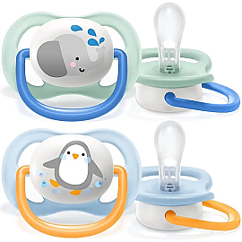 Philips Avent Ultra Air - Yalancı Emzik 0-6 Ay Erkek 2'li - 2