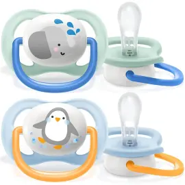 Philips Avent Ultra Air - Yalancı Emzik 0-6 Ay Erkek 2'li - 2